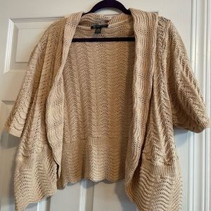 Gold colored shrug